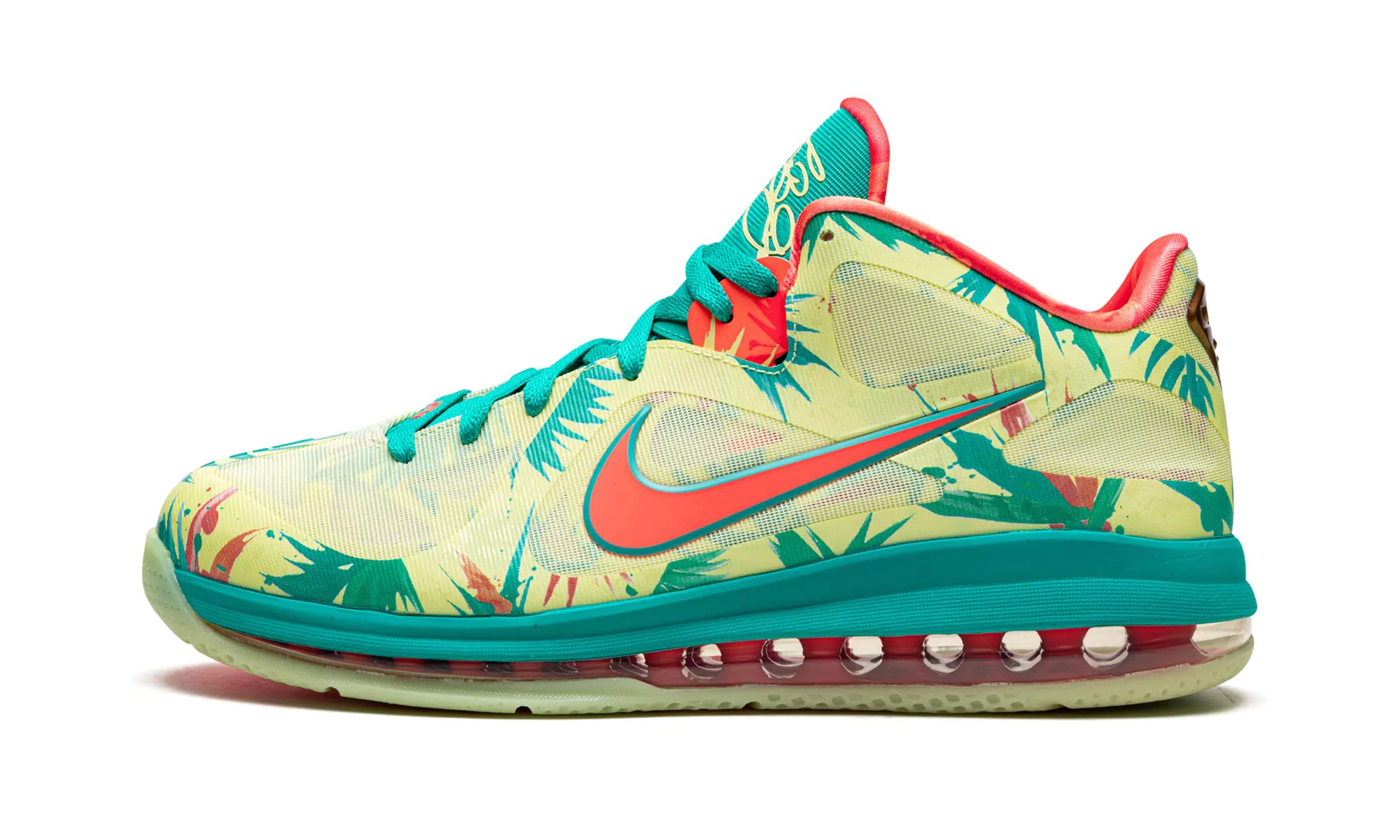 Nike Mens LeBron IX Low Basketball Shoes (9.5) - Radiant Selections