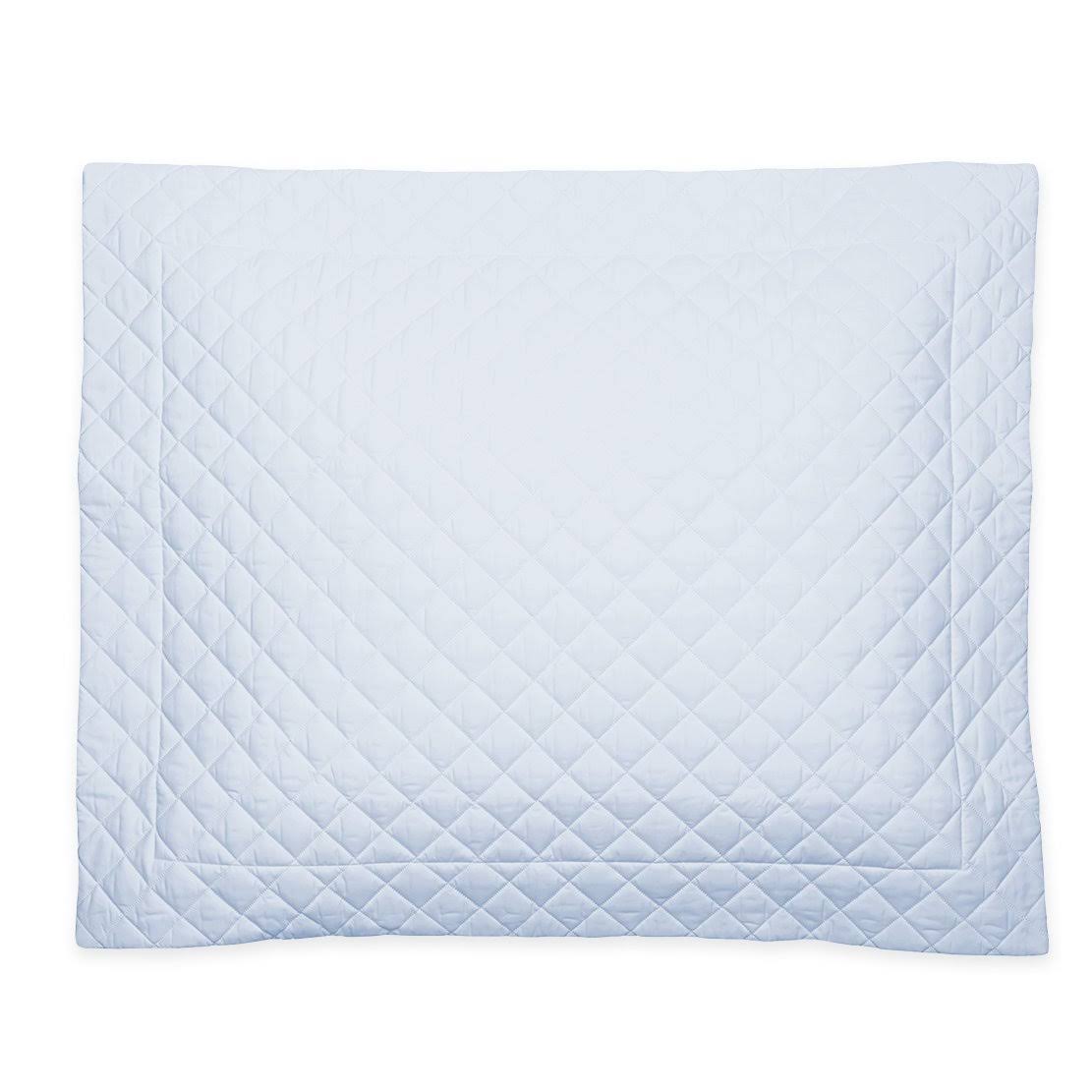 Matouk Gemma Bedding - King Quilted Sham | Sky