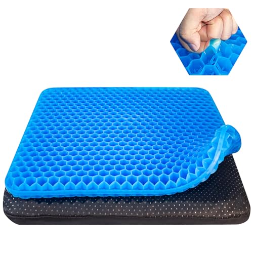Large Cooling Gel Seat Cushion for Long Sitting(17.8