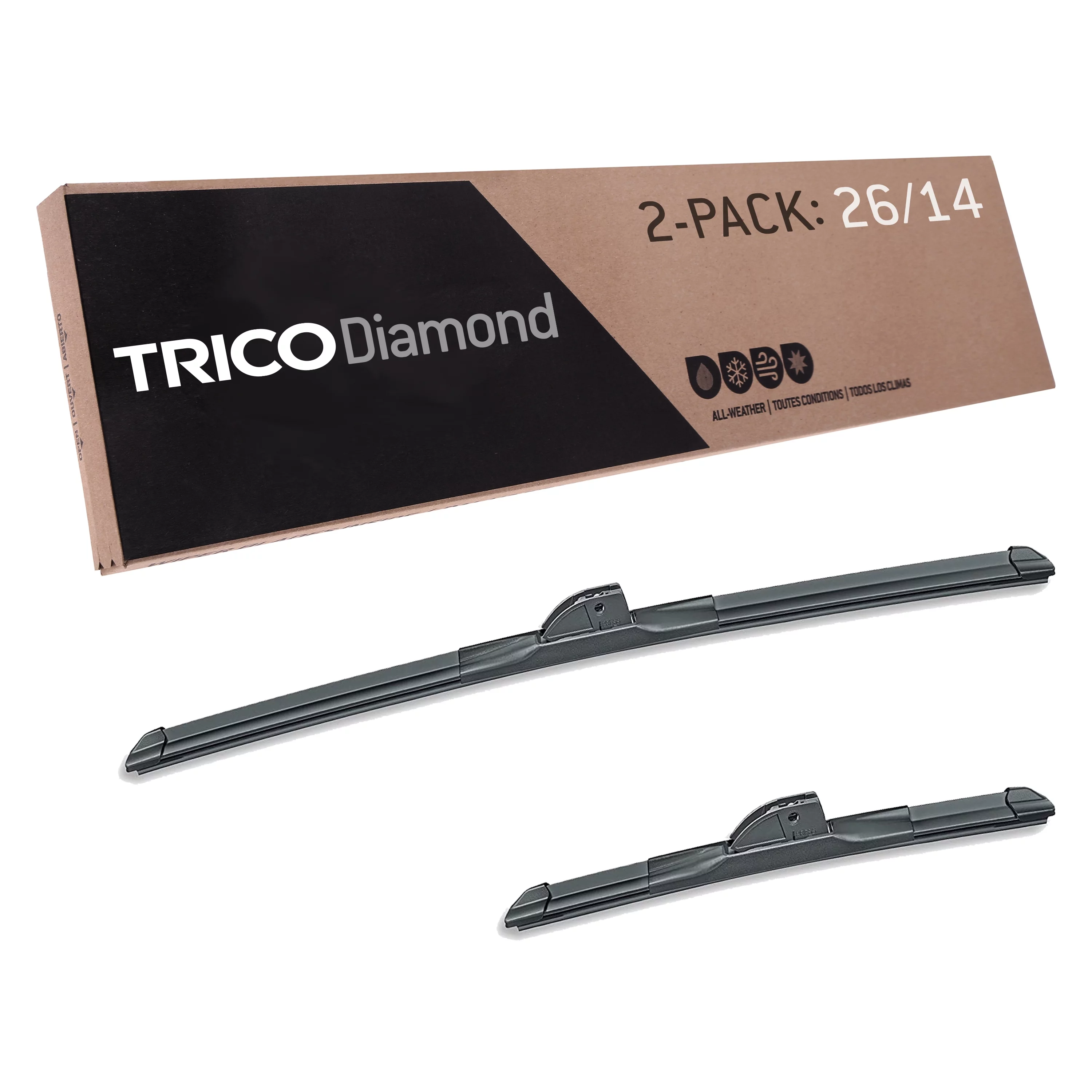 TRICO Diamond 2 Pack, 26