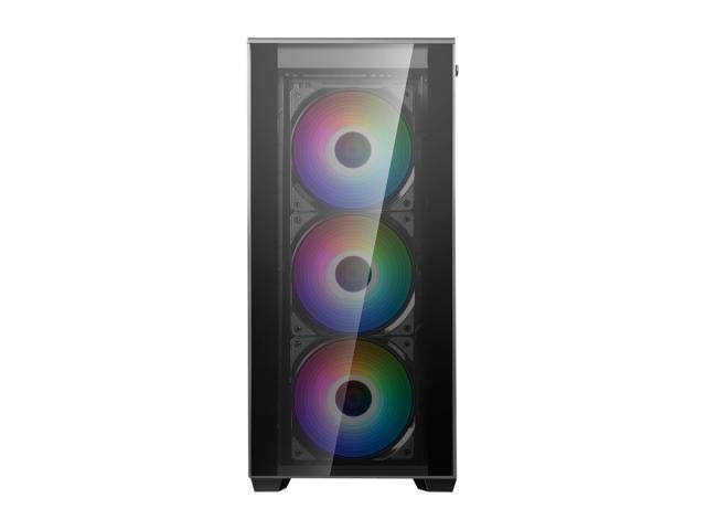 Deepcool Matrexx 70 ADD-RGB 3F Mid-Tower Case 3x120mm ADD-RGB Fans Modular Desig
