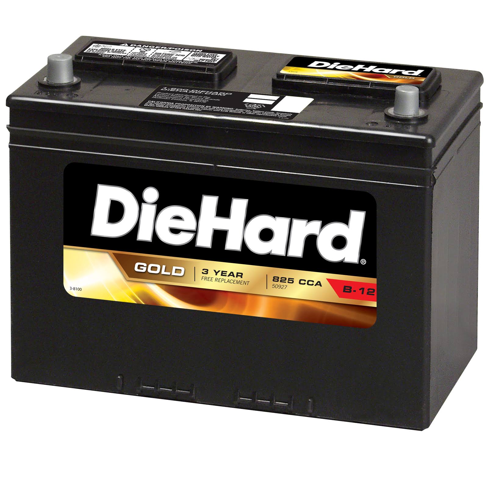 Diehard Gold Automotive Battery - Group Size EP-27 Price with Exchange
