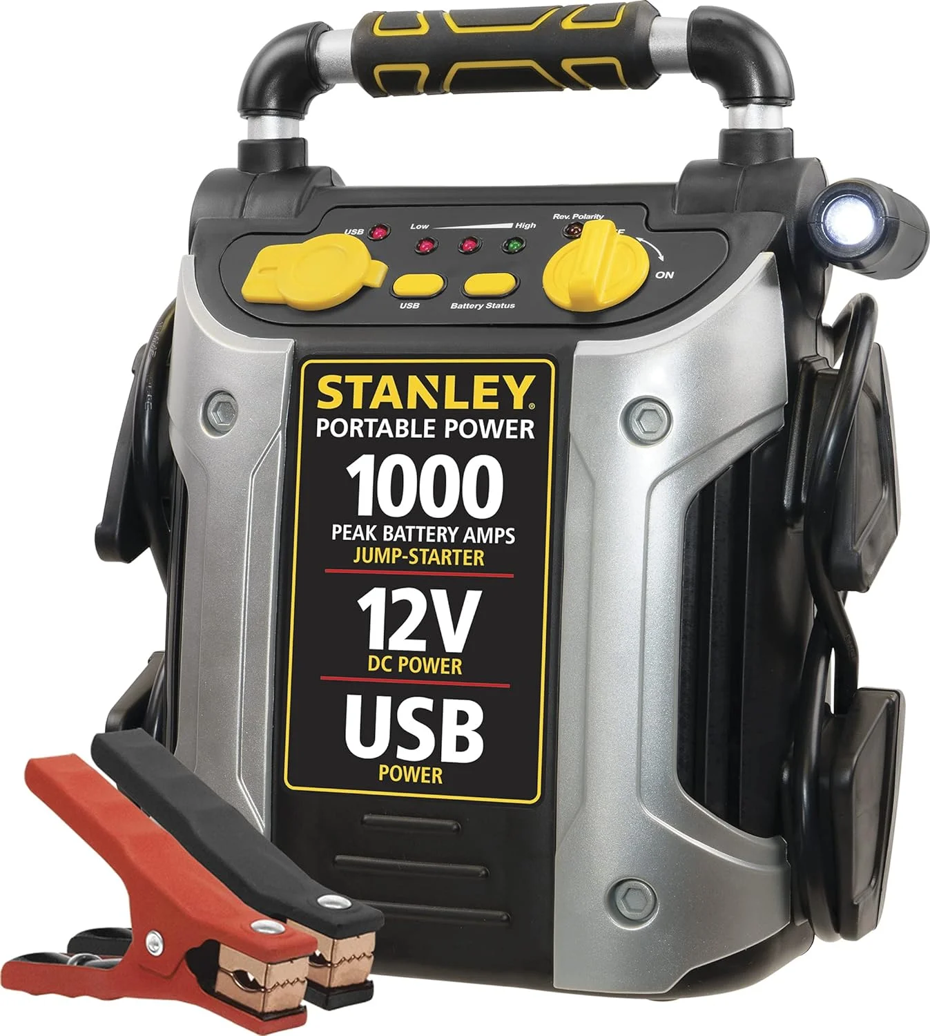 Open Box STANLEY J509 Portable Power Station Jump Starter 1000 Peak Amp Battery Booster - Curated Treasures Market