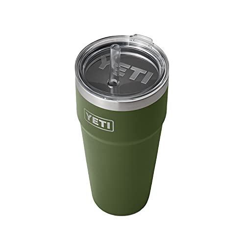 YETI Rambler 26 oz Straw Cup, Vacuum Insulated, Stainless Steel with Straw Lid
