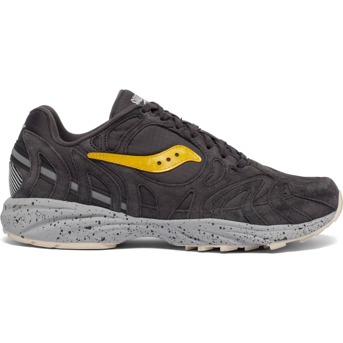 Saucony Grid Azura 2000 Black|Crystal|Yellow, Size 5m