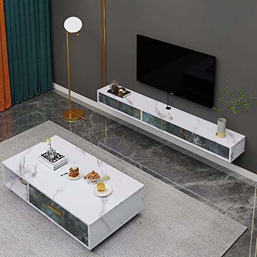 Floating TV Stand Cabinet Wall Mounted Tv Unit Wall Mounted Media Console,Floating Tv Stand Component Shelf,Set-Top Box Shelf,for Living Room Bedroom Apartment