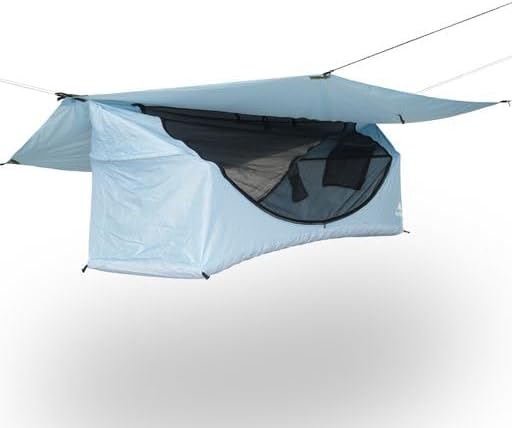 Haven Tent XL Lay Flat Hammock Tent - Tent & Camping Hammock with Mosquito Net - Includes Insulated Pad and - 80