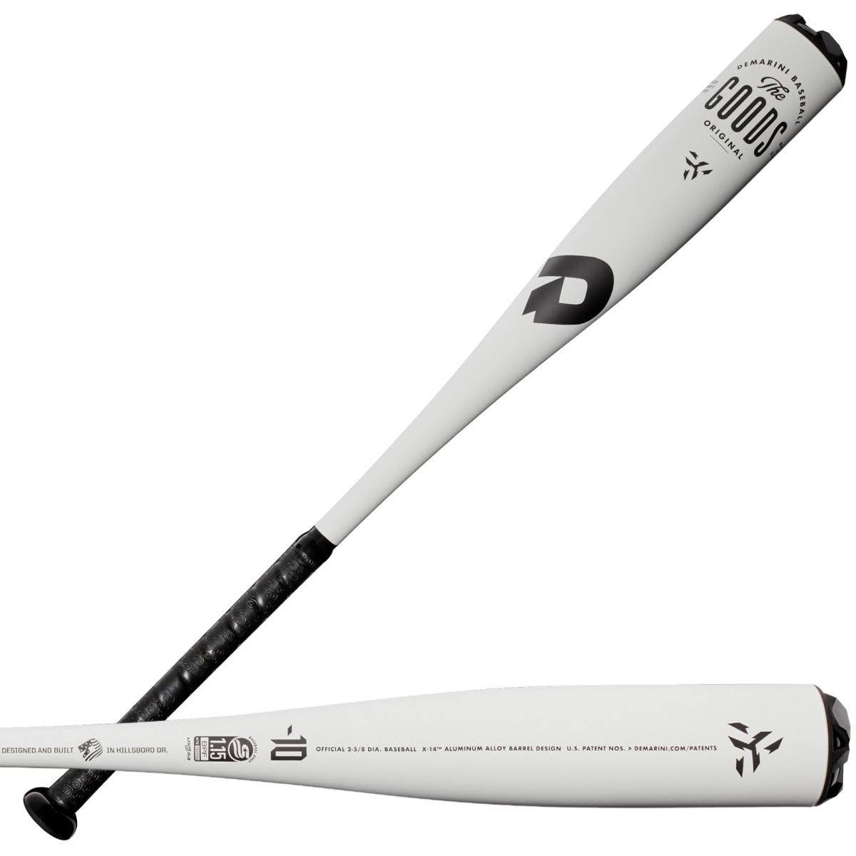 DeMarini 2021 The Goods One Piece (-10) USSSA Baseball Bat
