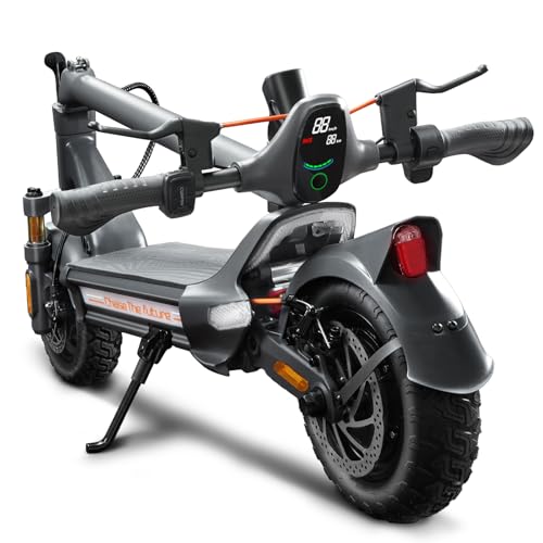 Electric Scooter, 1200W Motor, MAX 50 Miles Long Range & 31 mph Top Speed, with 10.5