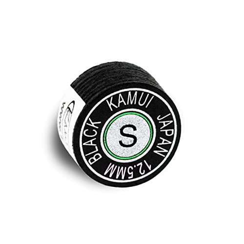 KAMUI Black Laminated Pool Billiard CUE TIP - 1 pc