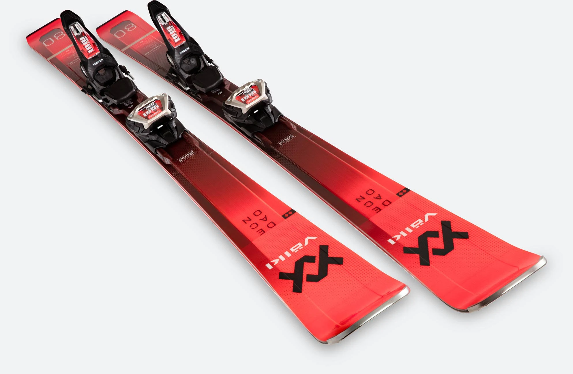 2021 Volkl Deacon 80 Skis w/ Lowride XL 13 FR Bindings - 182