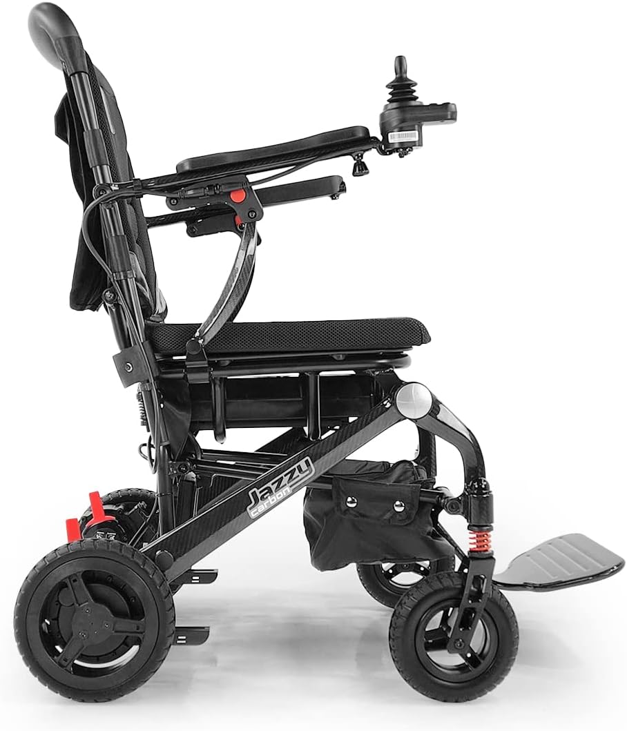 Pride Mobility Jazzy Carbon Featherweight Power Chair w/ Available Extended Warr