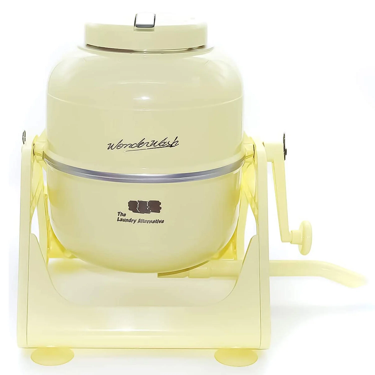 The Laundry Alternative Wonderwash Non-electric Portable Compact Mini Washing Machine - Yellow