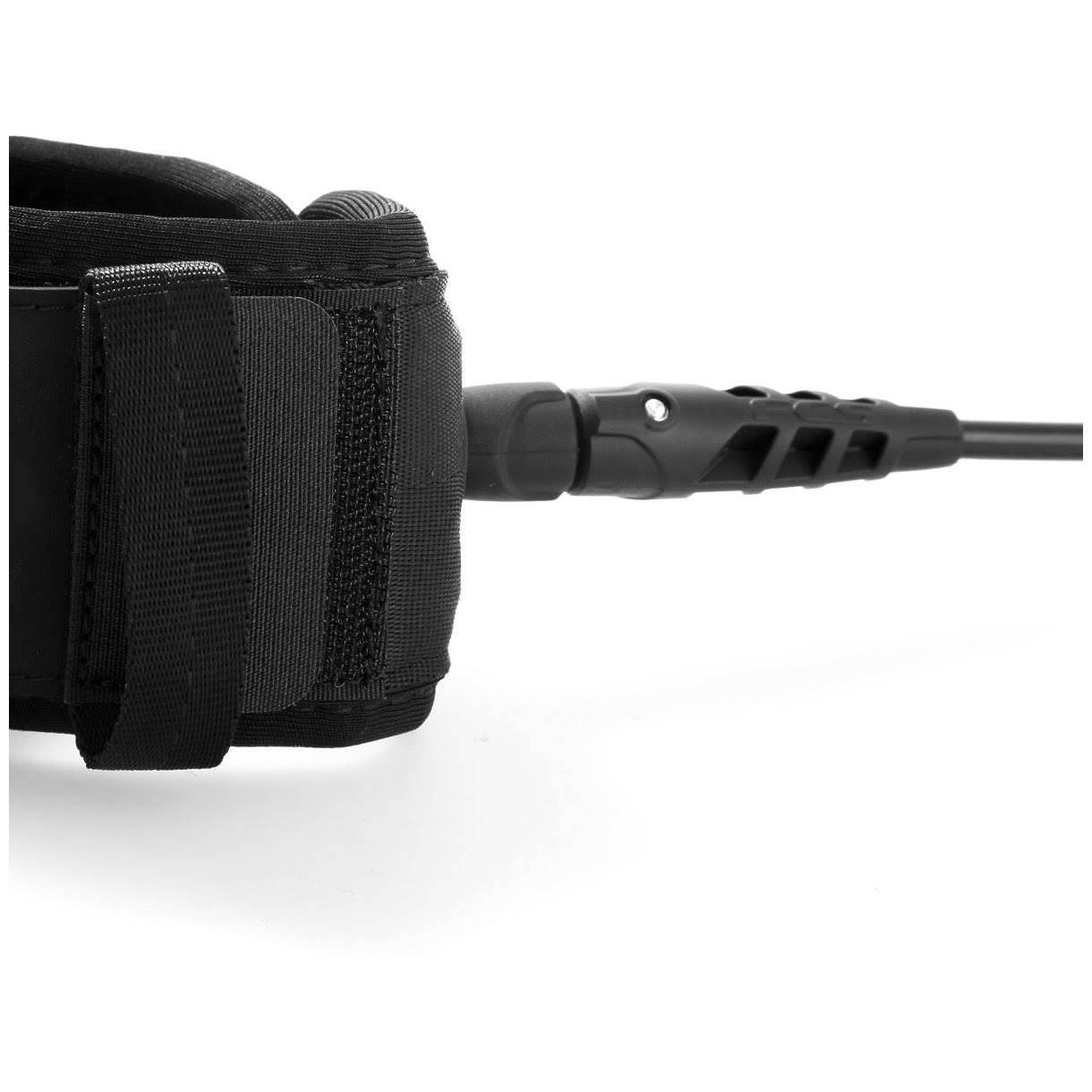 FCS Essential Longboard Leash Black 9ft0in Calf