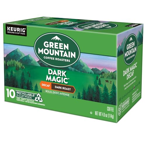 Green Mountain Coffee Roasters Dark Magic Keurig Single-Serve K-Cup Pods, Dark Roast Coffee, 72 Count