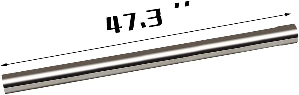 JY Performance 2.5'' Inch T304 Stainless Steel Custom Exhaust Pipe Kit 2 Packages Tubing Mandrel Bend Pipe Straight & U-Bend Universal