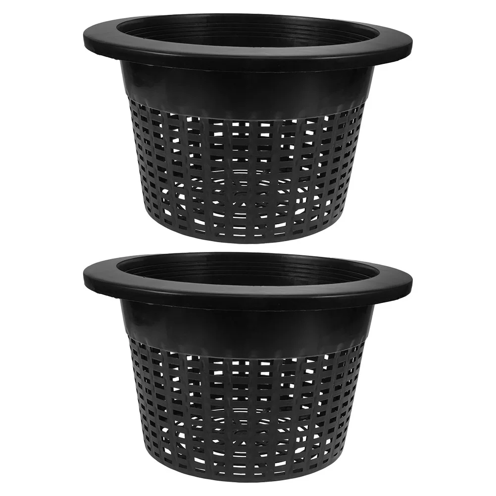 2 Pcs Plant Pots Aquatic Basket Hydroponic Flower