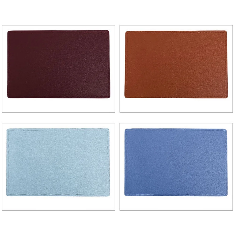 unbranded Double Layers Table Mat Bowl Table Mat 45*30CM Khaki