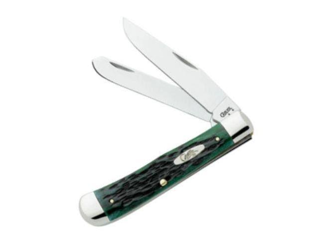 Case Trapper Bermuda Green Pocket Worn