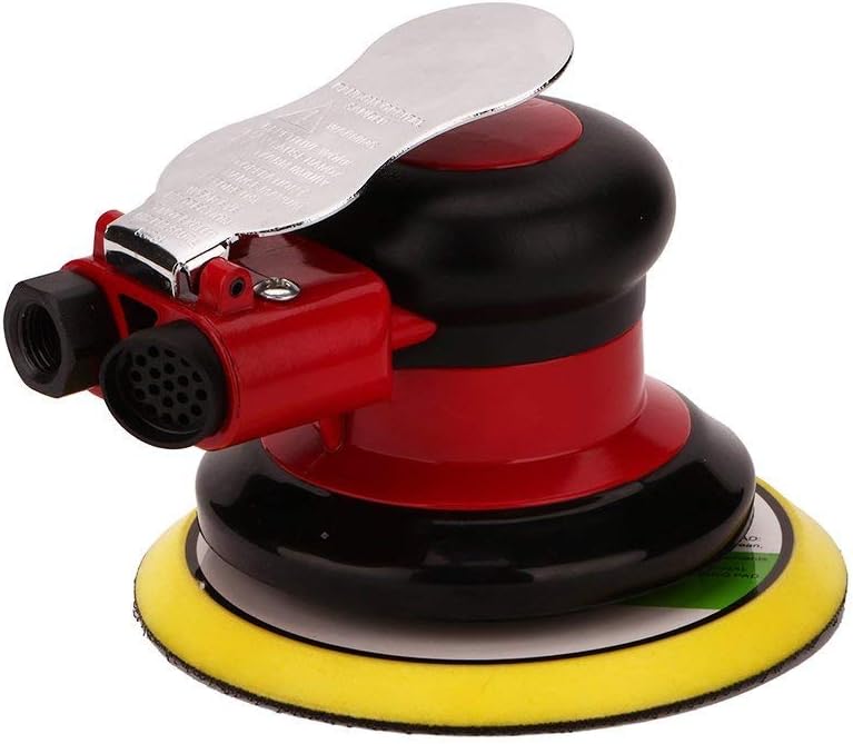 Professional Air Random Orbital Palm Sander, Dual Action Pneumatic Sander, Low Vibration, Heavy Duty Pack of 2