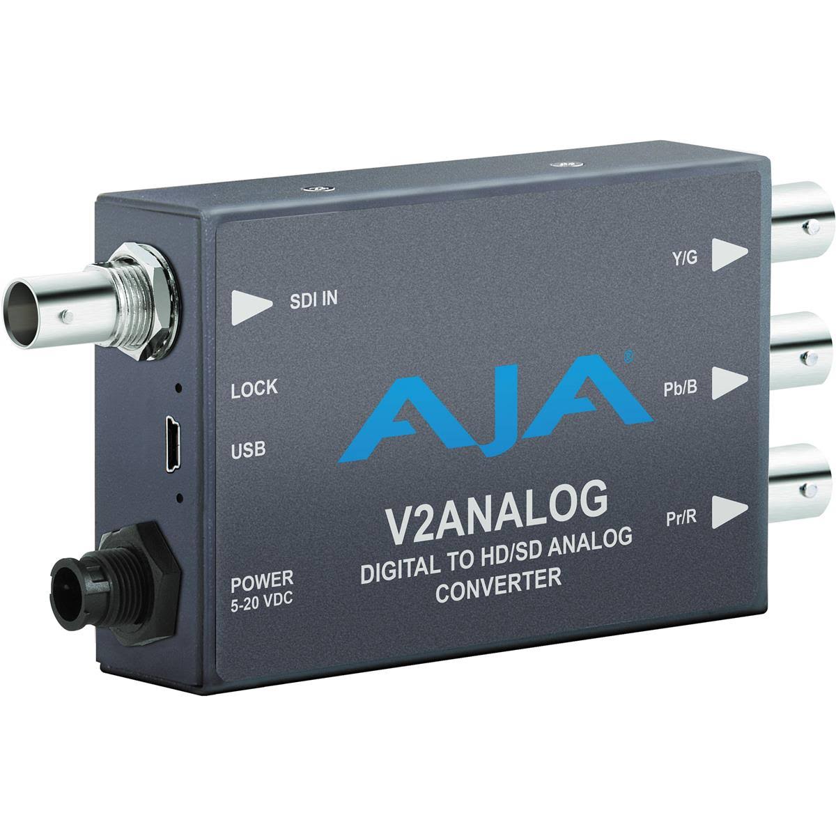 Aja V2Analog HD/SD-SDI to Analog Mini-Converter
