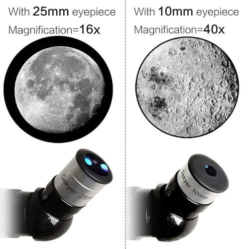 Gskyer Telescope, Telescopes for Adults, 80mm AZ Space Astronomical Refractor Telescope Kids, Adults Astronomy, German Technology Scope