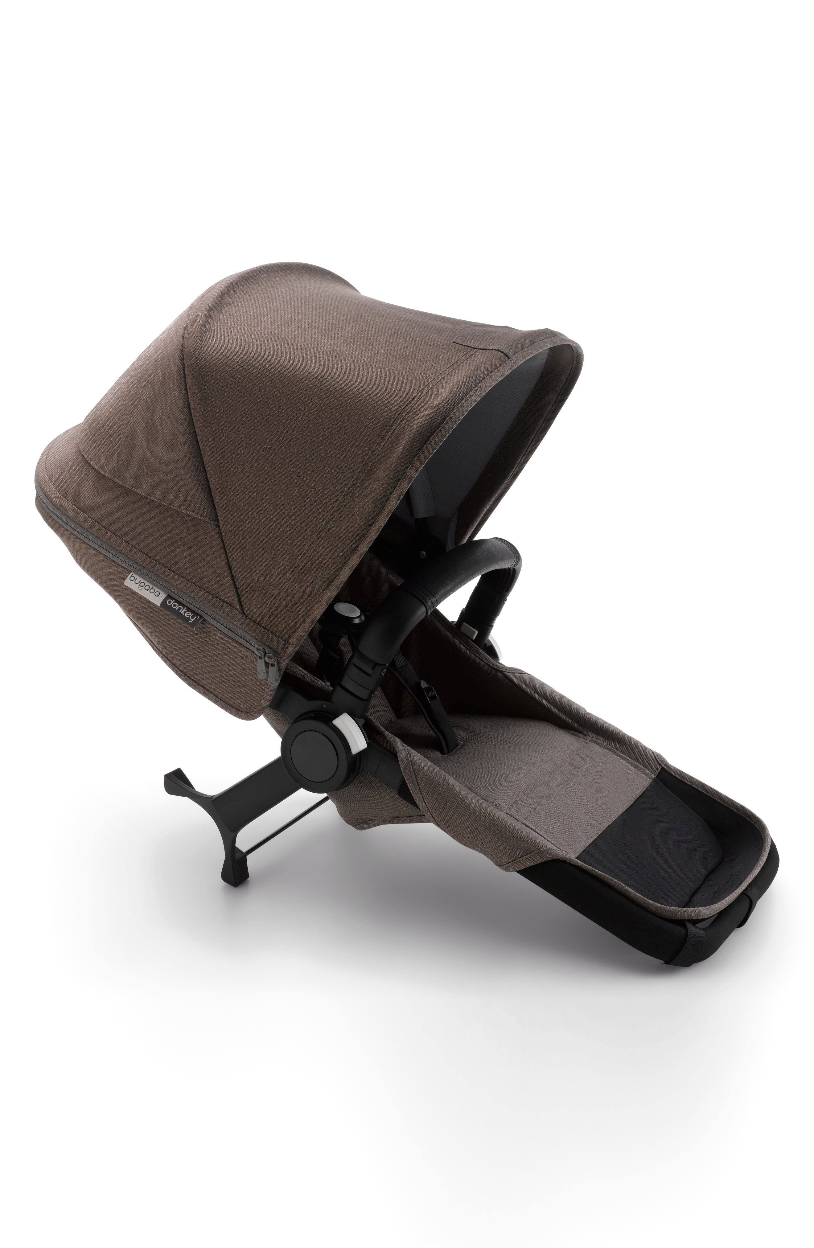 Bugaboo Donkey3 Duo Extension Set - Mineral Black/Taupe