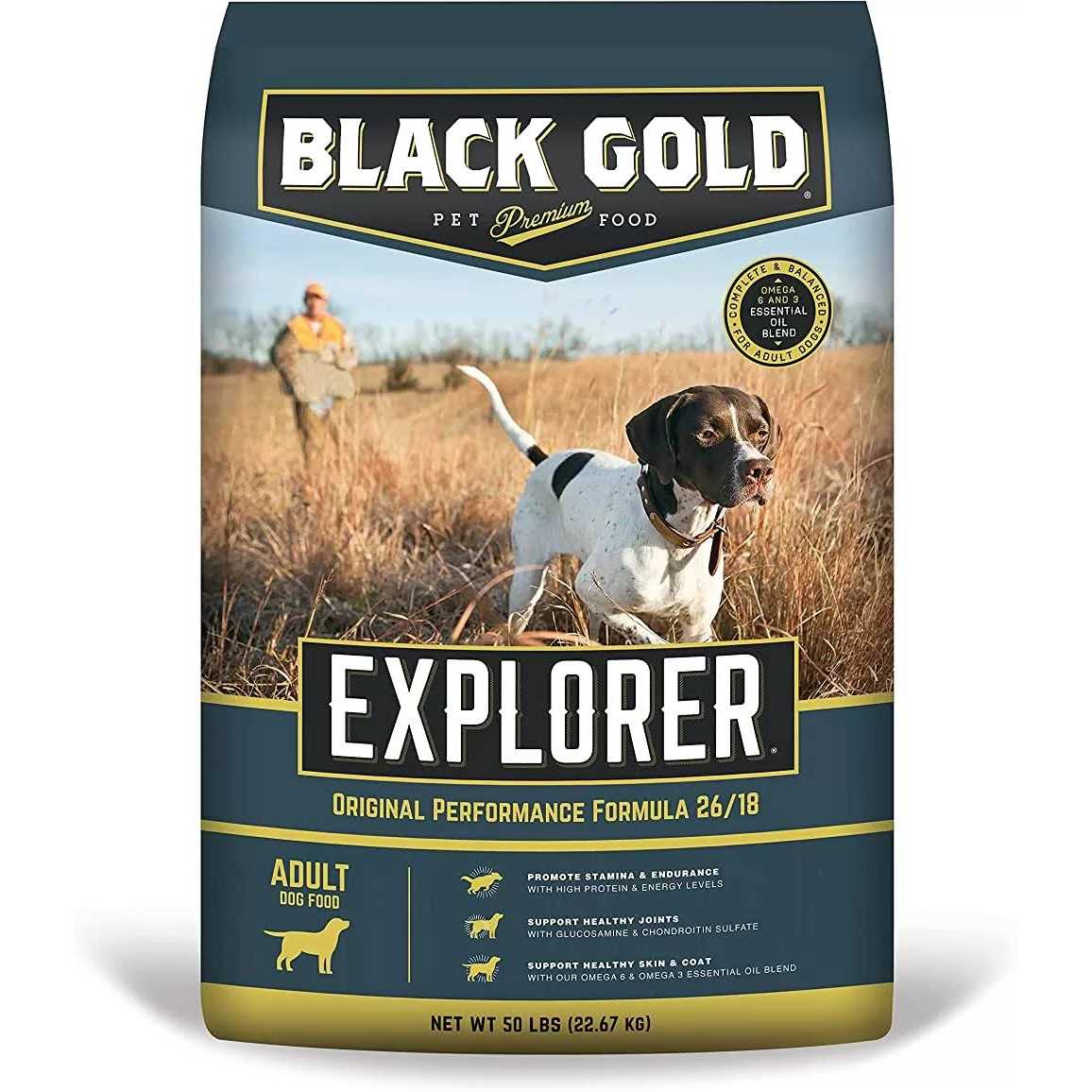 Black Gold Explorer Dry Dog Food Original Performance Formula - Pet Supplies online store