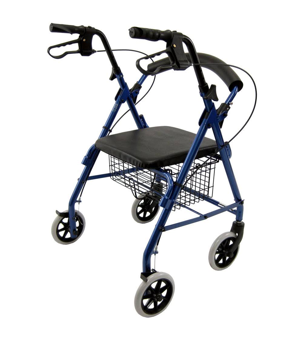 Karman R-4600 Lightweight Rollator Blue
