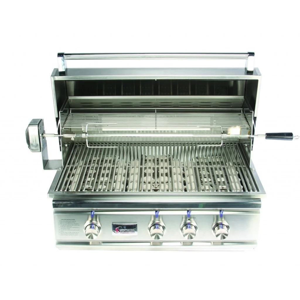 Summerset Stainless Steel 32-inch Built-in Gas Grill w/ Rotisserie