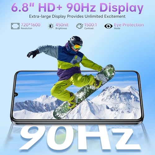 OUKITEL C51 Android 14 Smartphone - 6.8