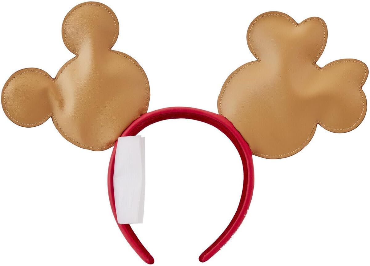 Loungefly Disney Mickey & Friends Gingerbread Cookie All-Over Print Mini Backpack With Ear Headband