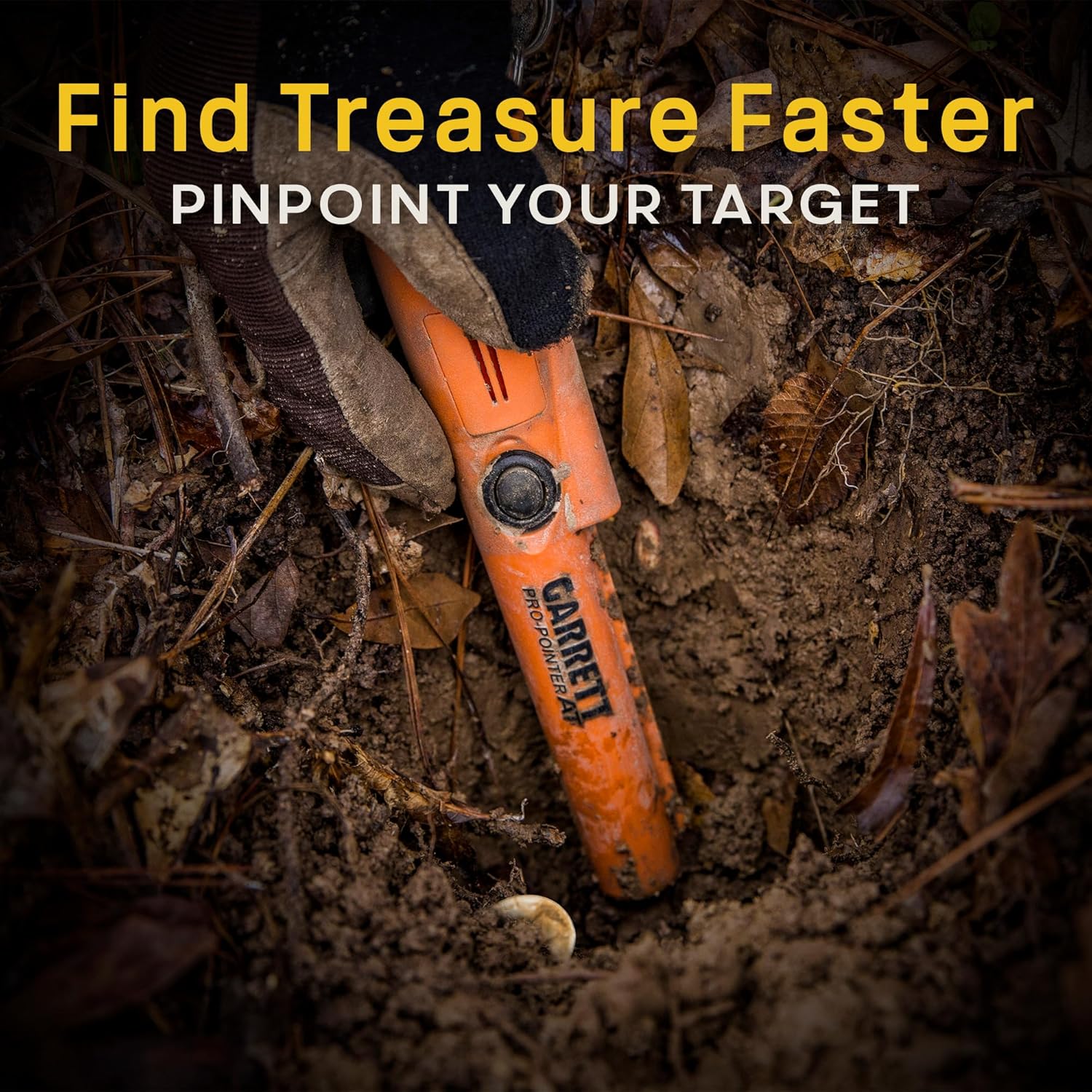 Garrett Pro Pointer AT Metal Detector Waterproof ProPointer with Garrett Camo Pouch