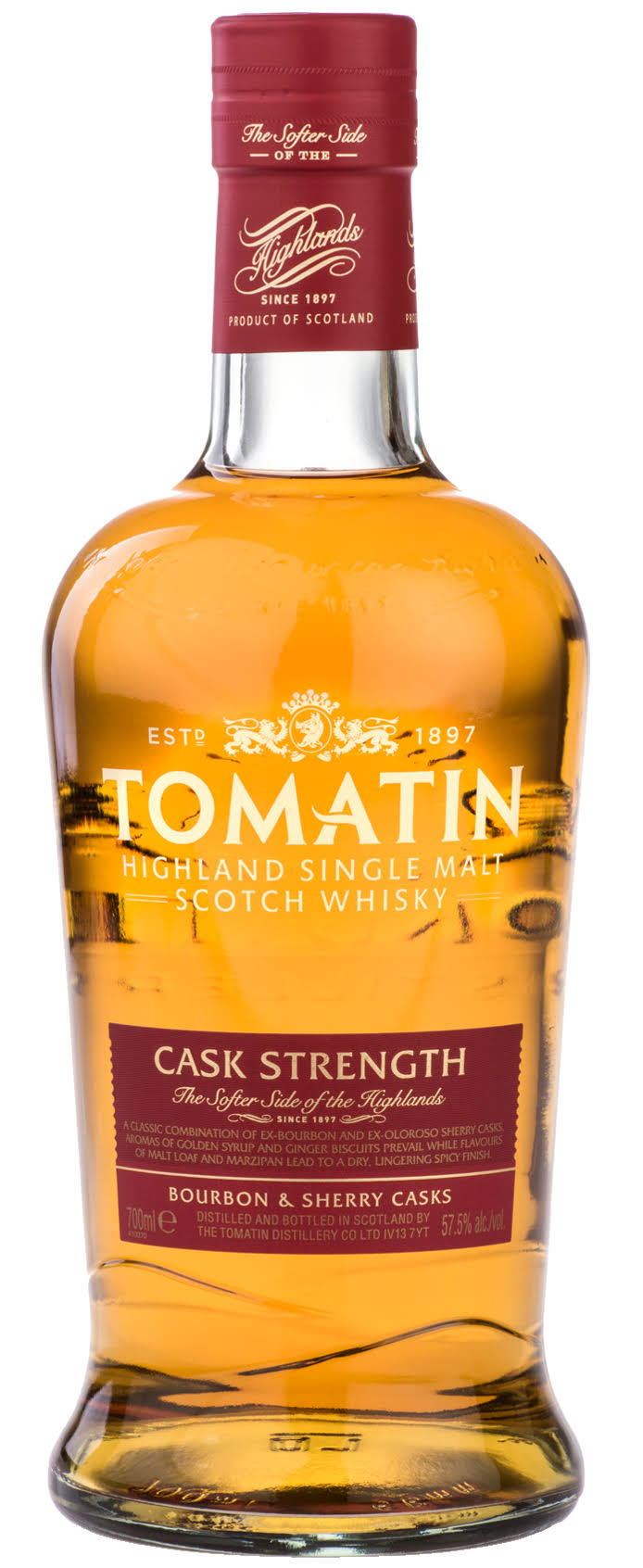 Tomatin Scotch Single Malt Cask Strength - 750ml