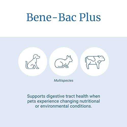 PetAg Bene-Bac Plus Powder Fos Prebiotic and Probiotic for Dogs, Cats, Exotic and Wildlife Mammals - Pet Supplies online store