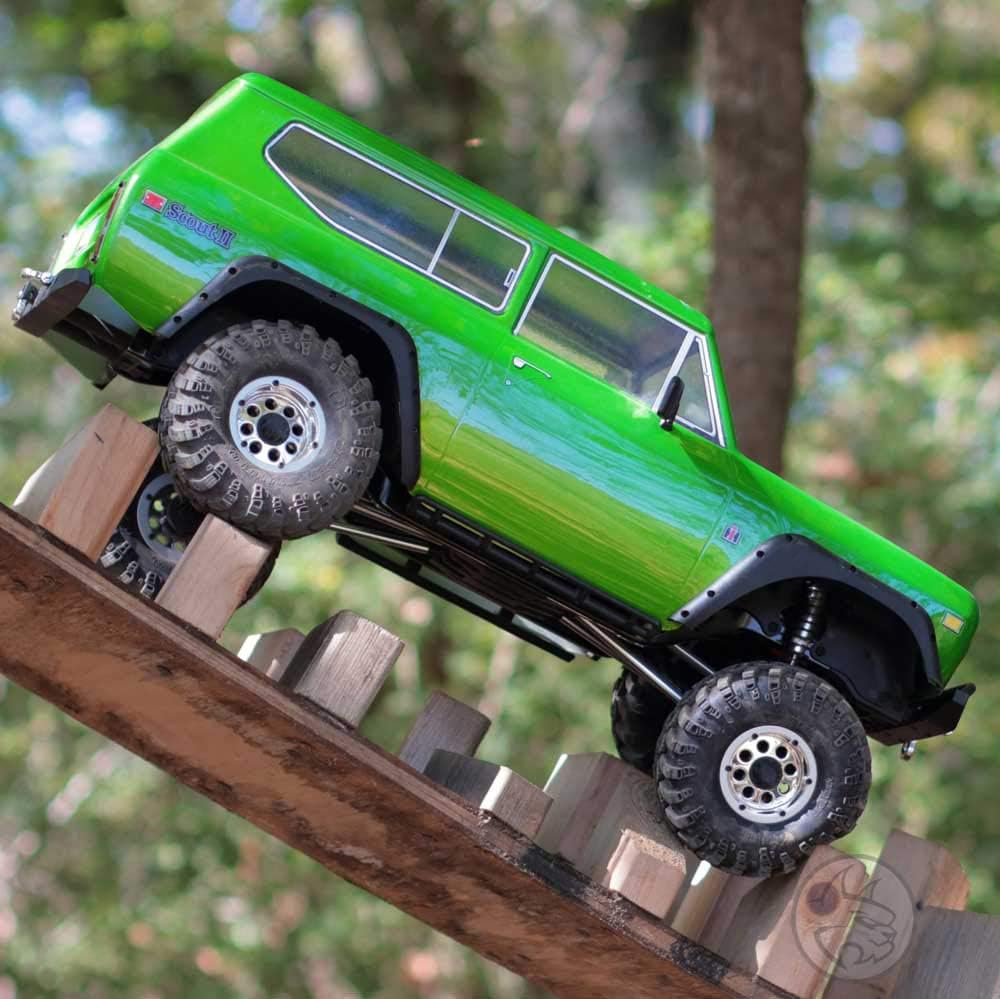 Redcat Racing Gen8 V2 International Scout II 1/10 Scale Rock Crawler Scale Truck, Green, GEN8-V2-GREEN