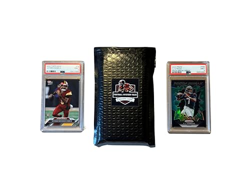 Football Mystery Slabs | 2 Graded Cards | Grade 8+ Guaranteed | PSA, SGC, GMA, and More