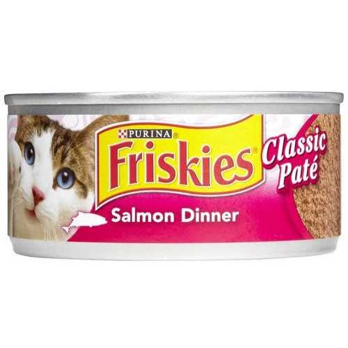 Friskies Pate Wet Salmon Dinner Cat Food - Pet Supplies online store