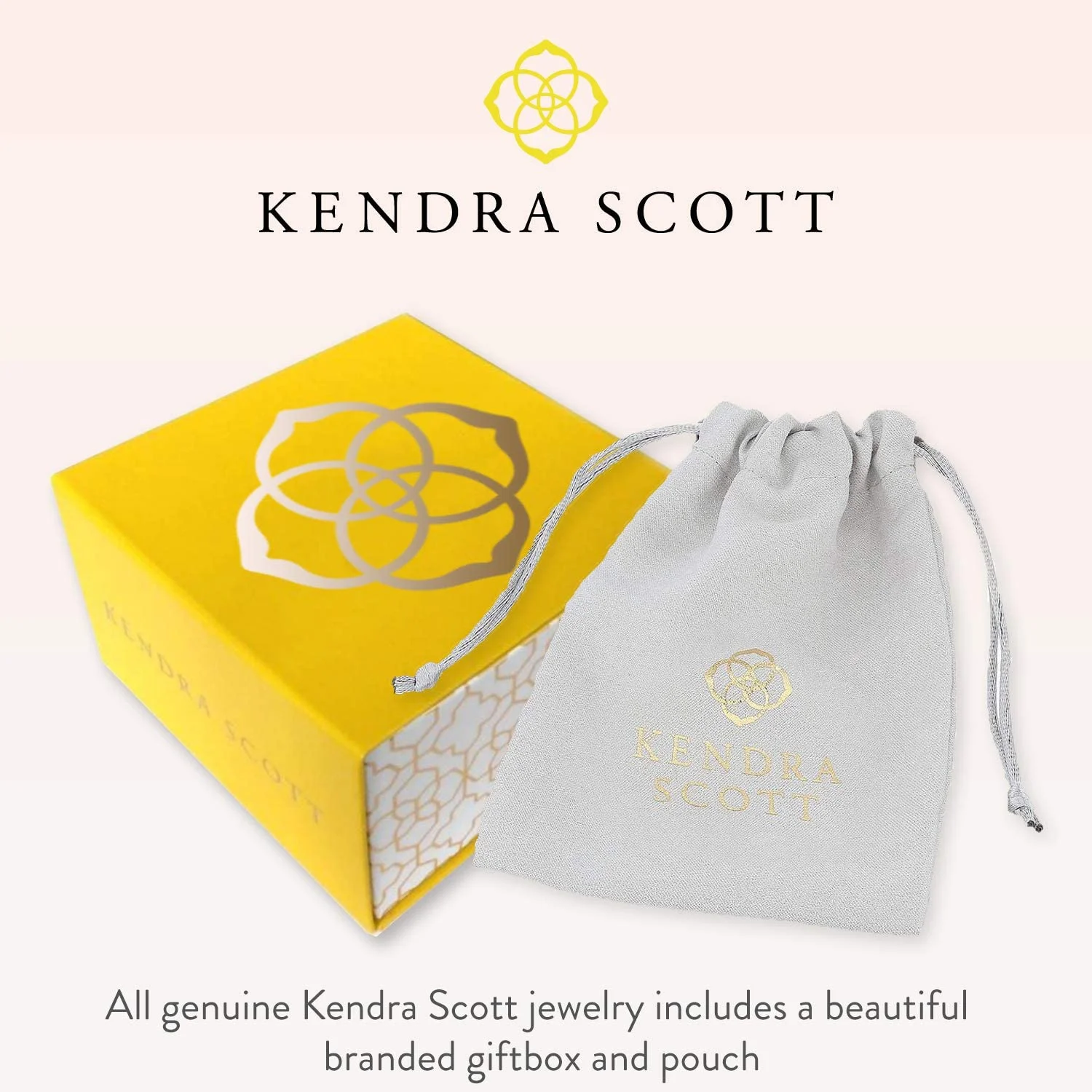 Kendra Scott Elisa Gold Pendant Necklace in Dichroic Glass