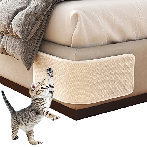 Cat Scratcher Mat Sofa Protector Natural Sisal Cat Scratching Mat Cat Scratch Couch Cover Heavy Duty Couch Guard Easy Installation Scratch Pad for Grinding Claws Protecting Furniture