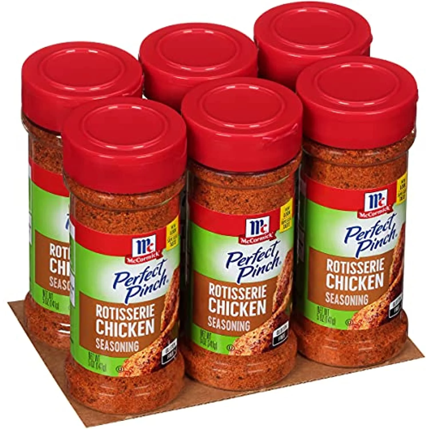 Mccormick Perfect Pinch Rotisserie Chicken Seasoning, 5 Oz (Pack Of 6)