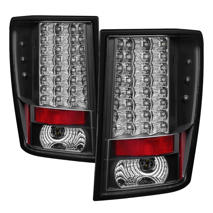 Spyder Jeep Grand Cherokee 07-10 LED Tail Lights - Black