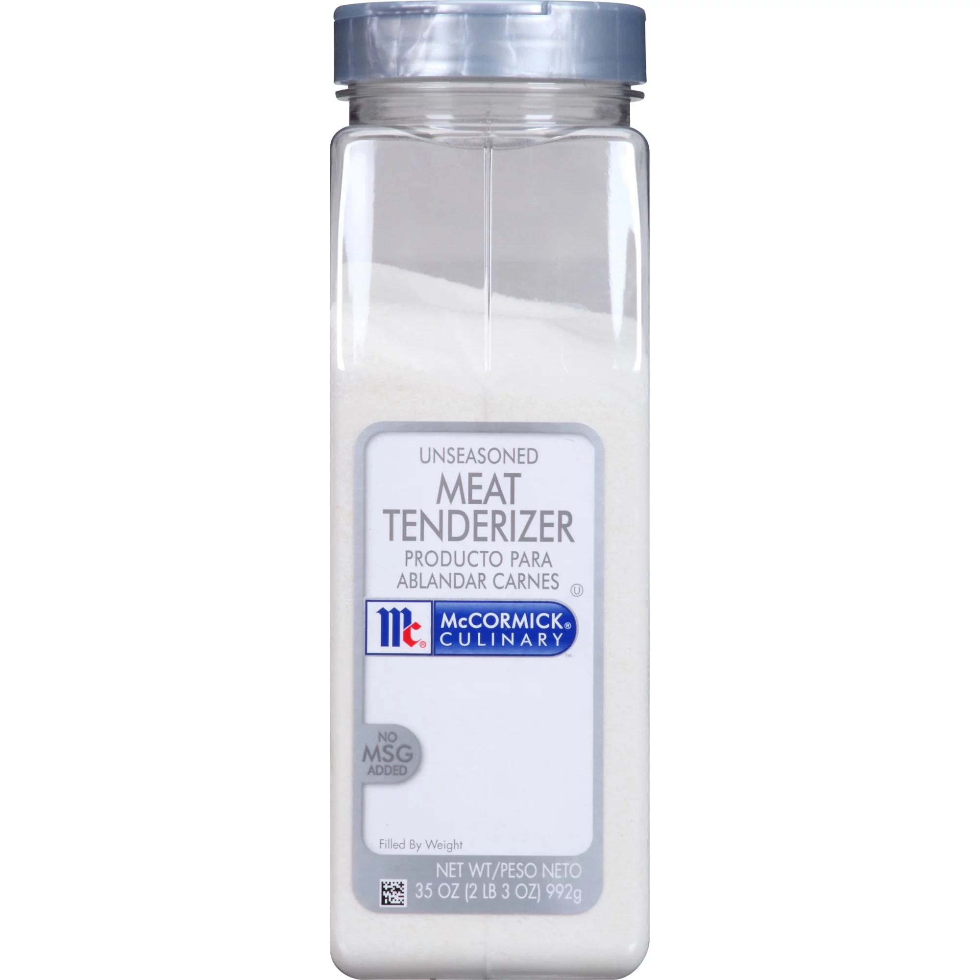 McCormick Culinary Kosher Unseasoned Meat Tenderizer, 35 oz Bottle