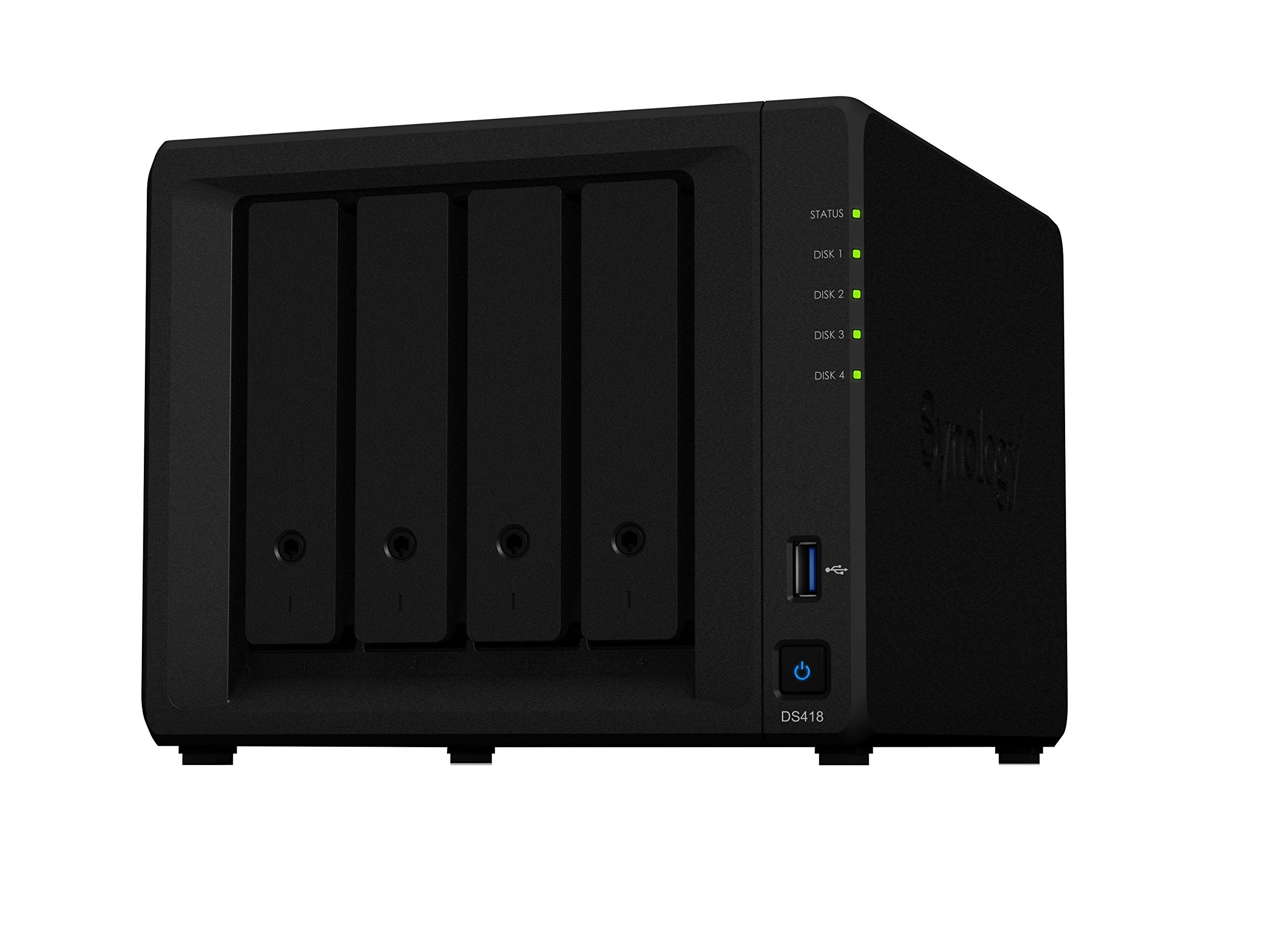 Synology DS418 4-Bay NAS-case Hardware/Electronic
