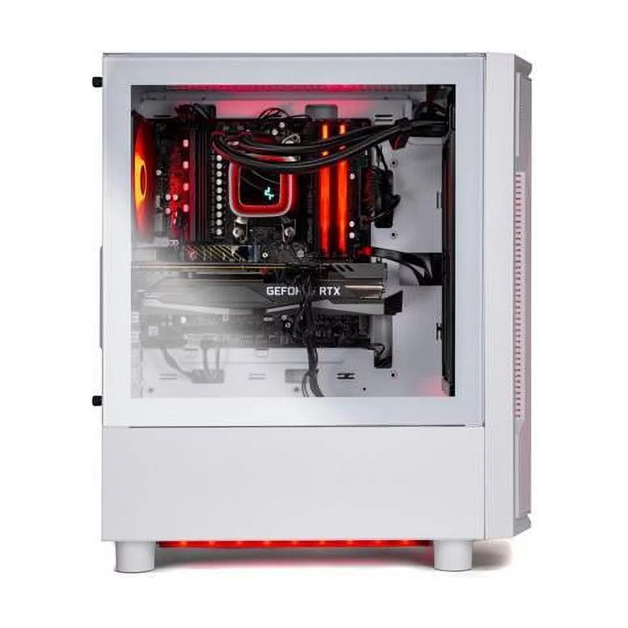Skytech Archangel Gaming PC Desktop AMD Ryzen 5 7600X 4.7 GHz, NVIDIA RTX 4070 Ti, 1TB NVME SSD, 32GB DDR5 RAM RGB, 850W GOLD PSU, 240mm AIO, 11AC Wi-Fi, Windows 11 Home 64-bit