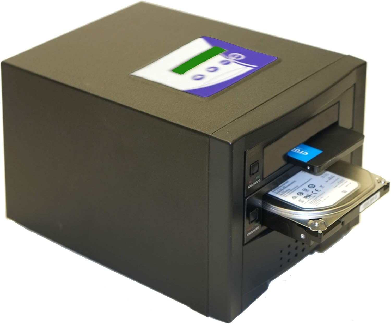 Acumen Disc True Imager 1 to 1 Target SATA 3.5 & 2.5 Hard Drive HDD Clone & SSD Memory Card Copier Duplicator (up to 80 MB/s) & Data Eraser (DOD Compliant)