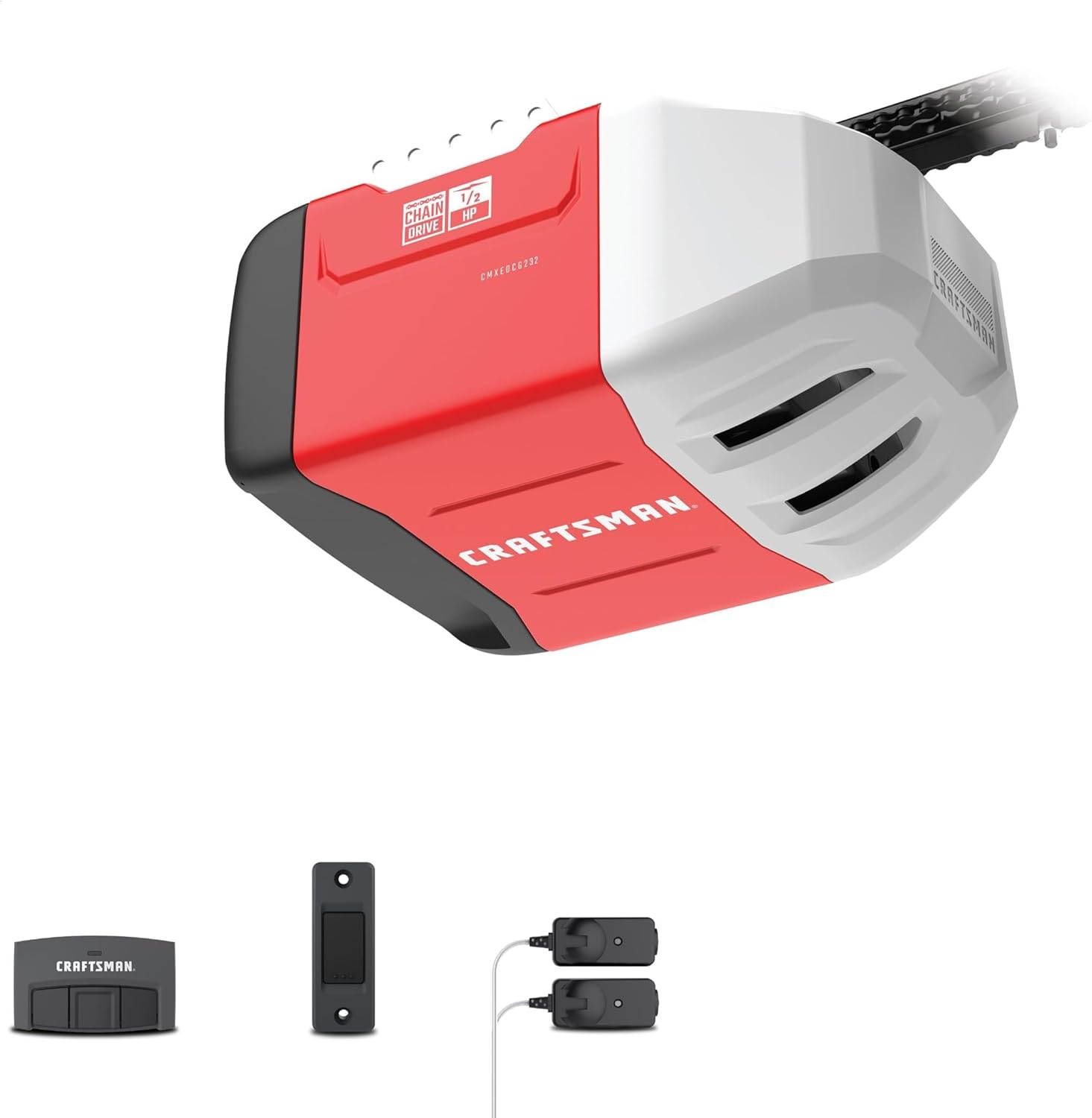 CRAFTSMAN 1/2-HP Chain Drive Garage Door Opener