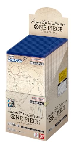 One Piece Card Game Extra Booster Anime 25th Collection EB-02 Booster Box - 24 Packs (Japanese)