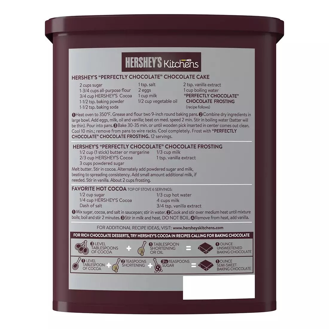 Hershey's Natural Unsweetened Cocoa (23 oz.)