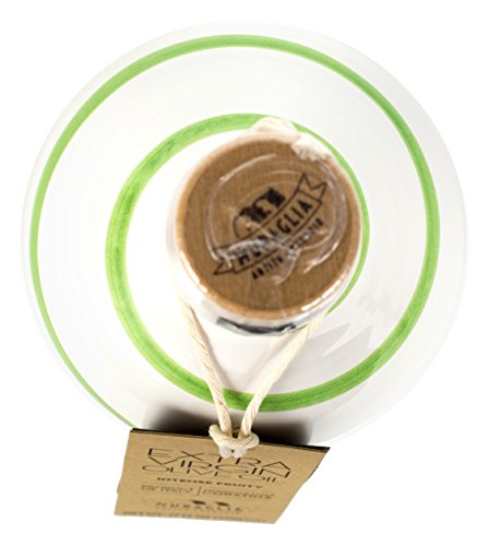 Antico Frantoio Muraglia | Premium Italian Extra Virgin Olive Oil | First Cold Pressed Gourmet EVOO | RAINBOW Arcobaleno Collectible Handmade Ceramic Bottle | 16.9 Fl.oz (500 ml)